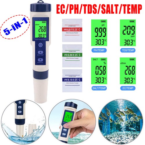 Meter tester pen digital - ph,