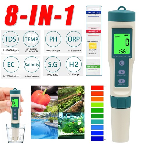 Digital in1 - 8, ph
