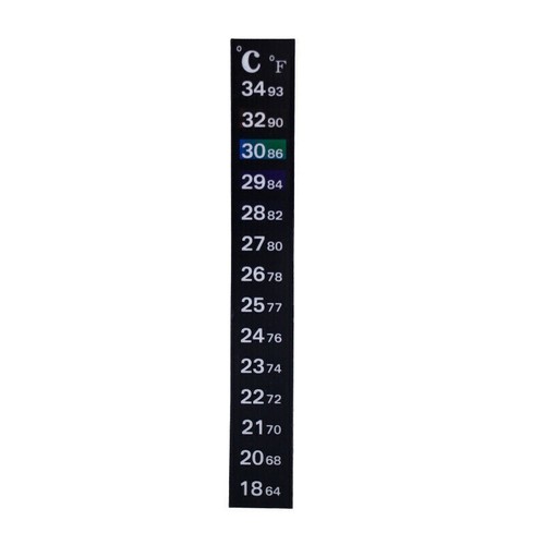 Fish tank thermometer sticker - fish,