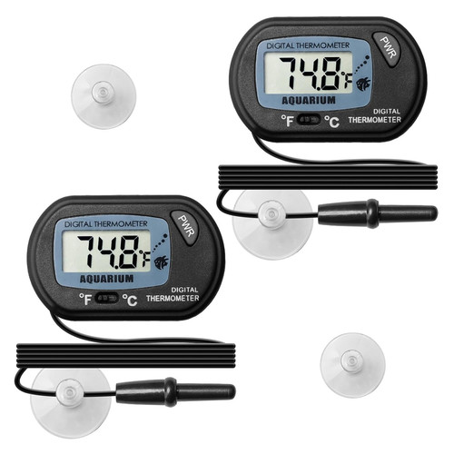 2pcs fish tank thermometer - fish,