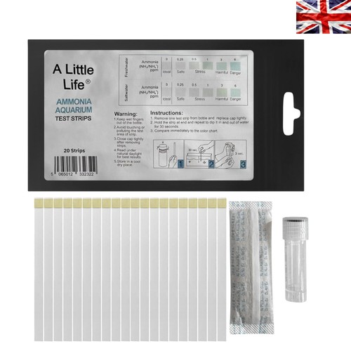 Aquarium ammonia tester strips - ammonia,