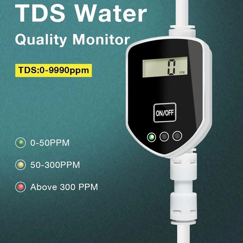 Inline tds meter - inline, water